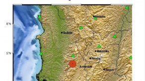 Sismo de magnitud 6.0 sacude suroeste de Colombia