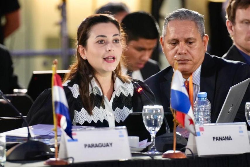 La Canciller Janaina Tewaney en la III Reunión de Ministros de la Comunidad de Estados Latinoamericanos y Caribeños.