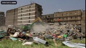 Se derrumba edificio en Nairobi