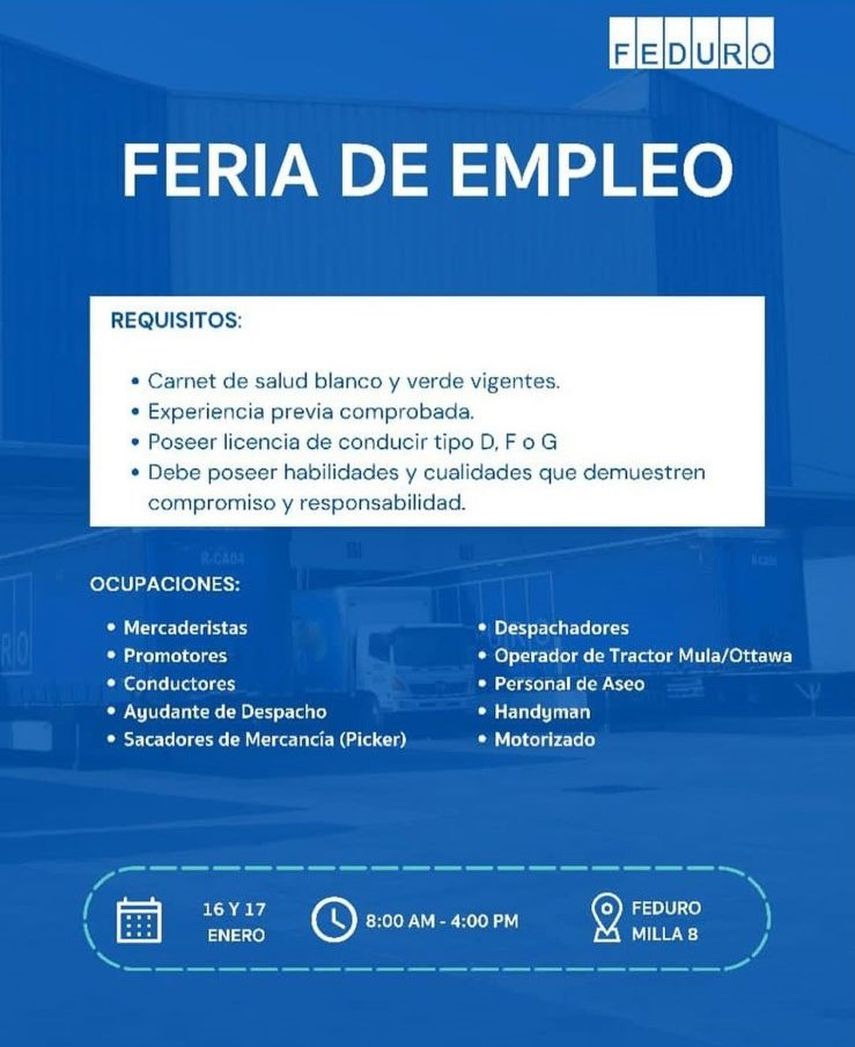 Feria de empleo en Panamá Feria de empleo en Panamá