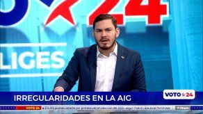 Diputado Vásquez dice que supuestas irregularidades en la AIG deben investigarse Diputado Vásquez dice que supuestas irregularidades en la AIG deben investigarse