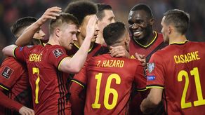 Bélgica venció 3-1 a Estonia y se clasifica a Qatar 2022