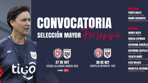 Toña Is anuncia a las convocadas de la selección mayor femenina de fútbol para el amistoso con Costa Rica.