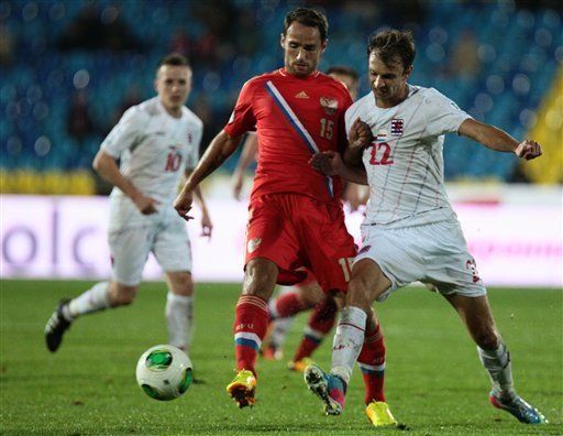 Rusia golea a Luxemburgo en eliminatorias