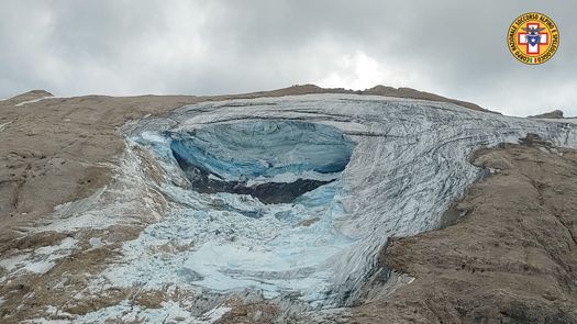 Expertos del centro de investigación italiano CNR estimaron hace unos años que el glaciar habría desaparecido en 25-30 años.