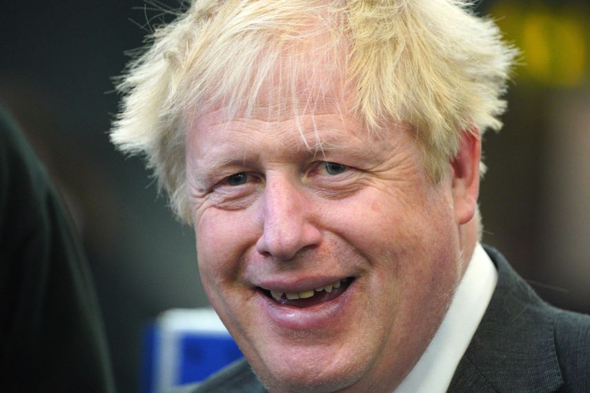 El primer ministro conservador Boris Johnson﻿.