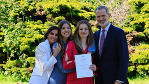 La princesa Leonor oficialmente graduada.&nbsp;