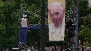 La Habana se engalana para la llegada del papa La Habana se engalana para la llegada del papa