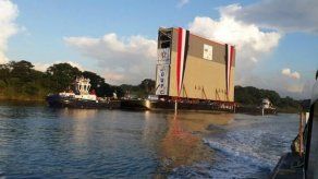 Trasladan 2da compuerta del proyecto de Ampliación del Canal