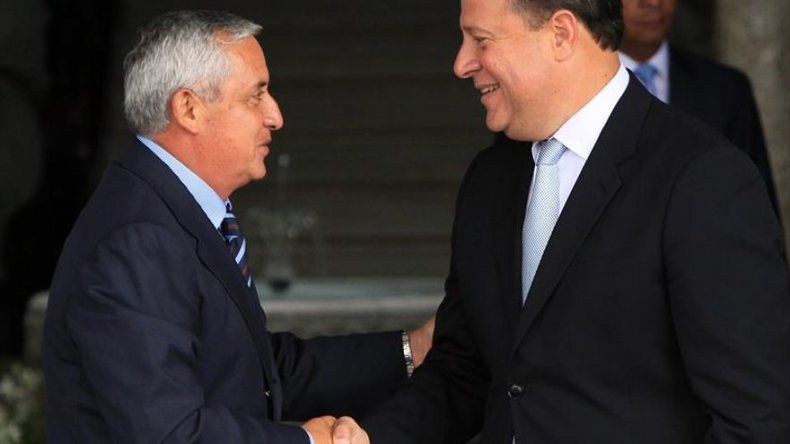 Presidente Varela recibe al mandatario guatemalteco Otto Pérez Molina
