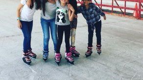 Pista de patinaje sobre hielo en la Cinta Costera