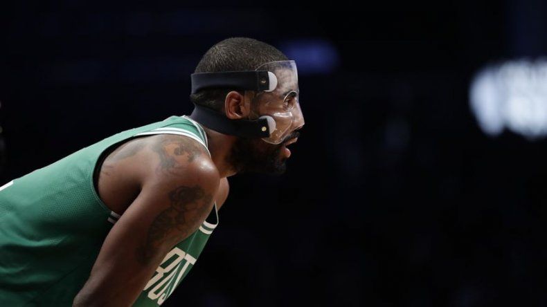 Enmascarado, Irving da a Celtics su 13er triunfo