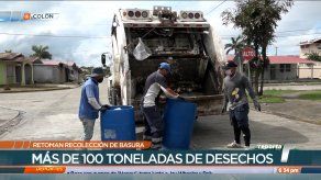 Se normaliza la recolección de la basura en Colón
