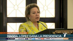 Pleno de la Corte reelige a la magistrada María Eugenia López como presidenta