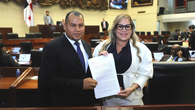 Presidenta de la Asamblea Nacional, Shirley Castañeda. Presidenta de la Asamblea Nacional, Shirley Castañeda.