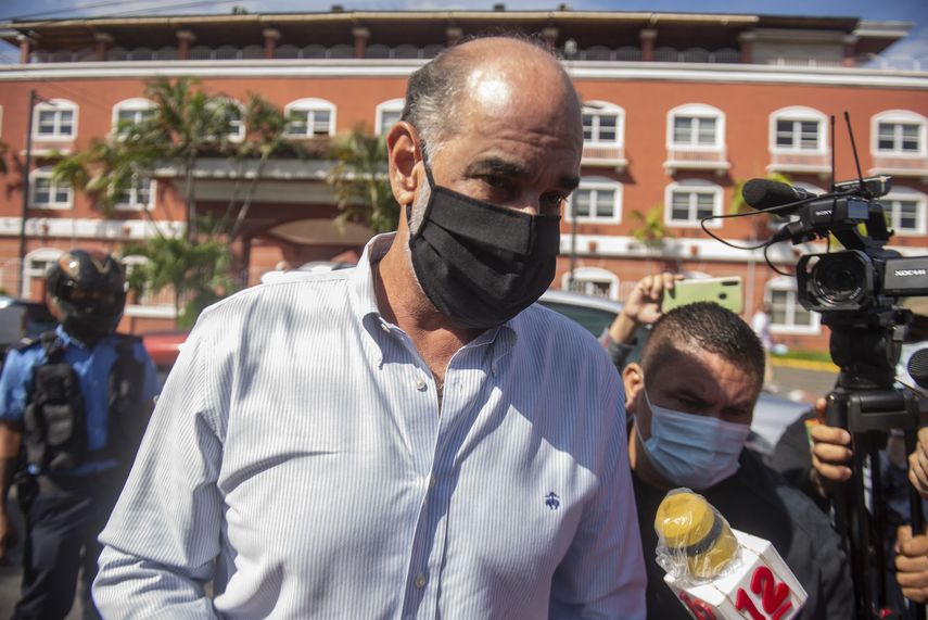 El presidente del Consejo Superior de Empresas Privadas de Nicaragua (COSEP) Michael Healy.