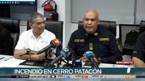 Incendio en Cerro Patacón se ha controlado en un 60%