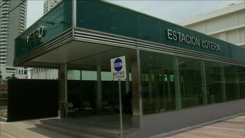 Estación Lotería del Metro de Panamá.