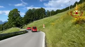 El helicóptero pertenecía a una compañía italiana de productos de higiene y de limpieza del hogar, y se utilizaba para llevar a clientes hasta su fábrica, añadió el reporte.