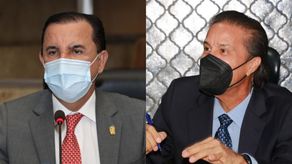 Los diputados del partido Molirena, Tito Rodríguez y Francisco Alemán.