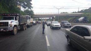 Tráfico vehicular el pasado 6 de agosto hacia Panamá Oeste. Tráfico vehicular el pasado 6 de agosto hacia Panamá Oeste.