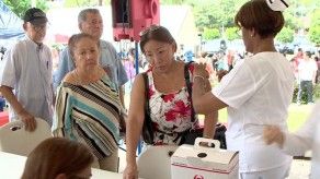 Realizan masiva jornada de vacunación contra la influenza