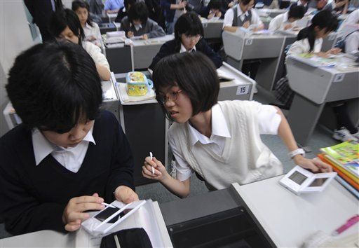 El Nintendo DS ayuda a niñas japonesas a aprender inglés