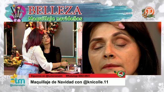 Aprende los tips para lograr un buen maquillaje en Navidad