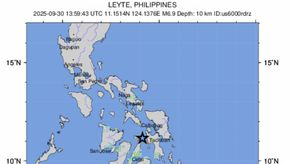 Nuevo sismo de magnitud 6.0 sacude el sur de Filipinas