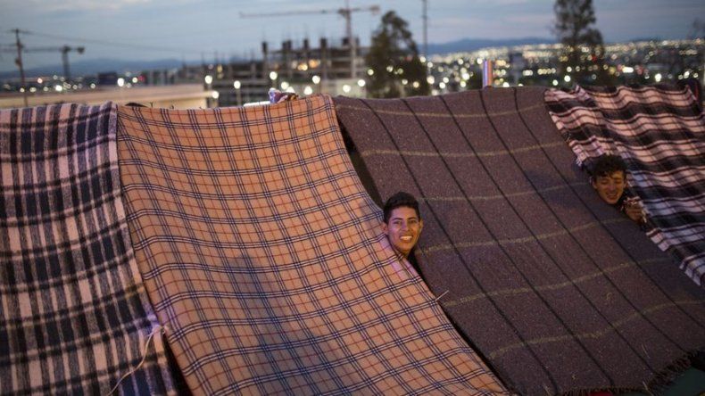Caravana de migrantes se dirige a Irapuato, México