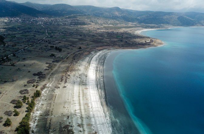 El lago Salda