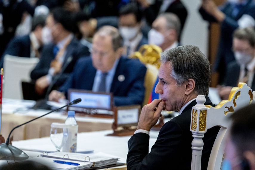 Blinken añadió que Washington muestra su “firme solidaridad con Japón luego de las “peligrosas acciones que ha emprendido China.