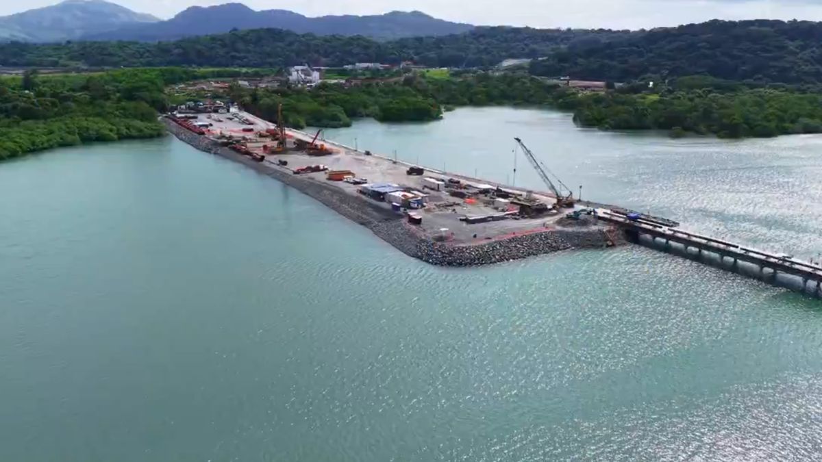 Consorcio Panamá Cuarto Puente continúa trabajos en el Cerro Sosa. Consorcio Panamá Cuarto Puente continúa trabajos en el Cerro Sosa.