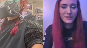 Beth McGrath durante su renuncia de Walmart y su posterior aclaración en Facebook.