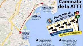 Realizarán caminata por el Día Nacional de la Seguridad Vial Realizarán caminata por el Día Nacional de la Seguridad Vial