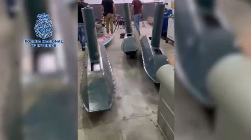 Estos drones submarinos daban la posibilidad a los narcotraficantes de transportar droga de una parte a otra del estrecho de Gibraltar.