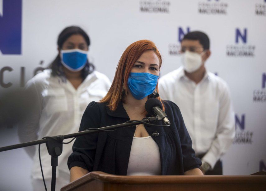 La representante del consejo político de la Coalición Nacional