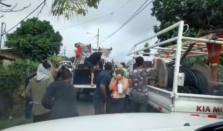 Hacen un llamado a la población a evitar las conexiones ilegales y respetar el trabajo de las cuadrillas.