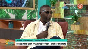 Nando Boom estuvo en Tu Mañana para hablar de su tema  Fluye.