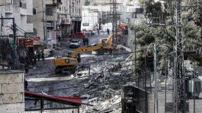 Los palestinos denuncian la demolición de tiendas por Israel en Jerusalén este