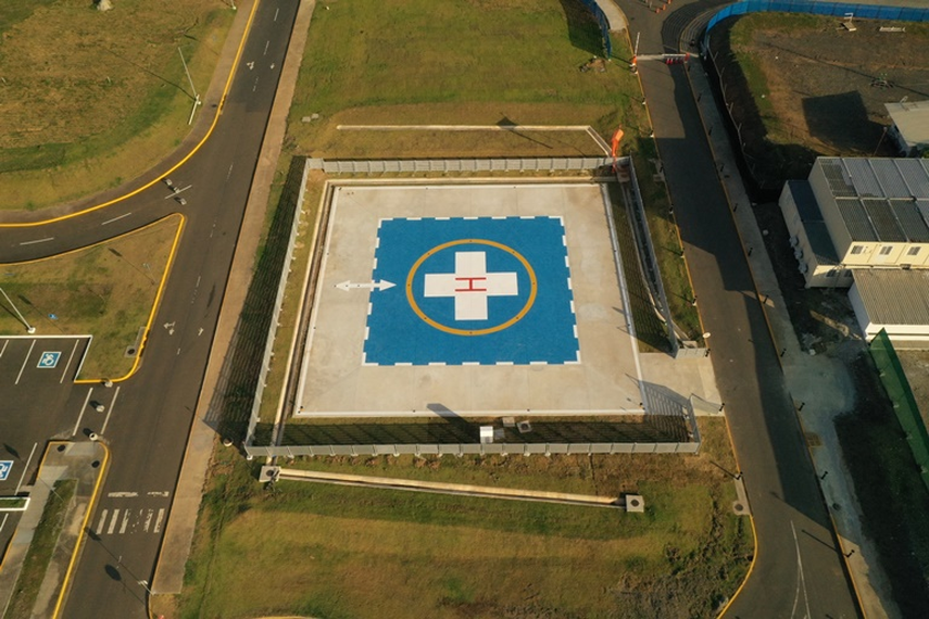 Helipuerto de la CSS en la Ciudad de La Salud