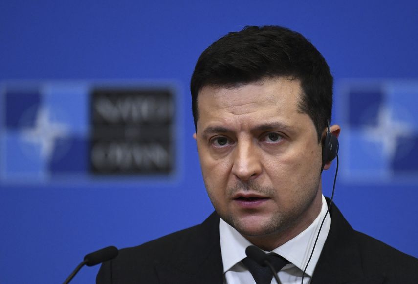 El presidente de Ucrania