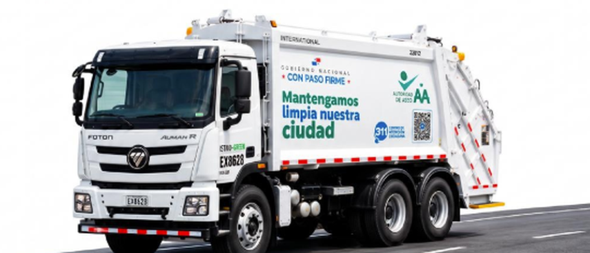 Recolección de basura en Panamá