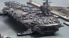 Estados Unidos envió tres portaaviones incluyendo el Reagan para maniobras navales con Corea del Sur para hacer frente a pruebas nucleares y de misiles por parte de Corea del Norte, según el Ministerio de Defensa surcoreano.