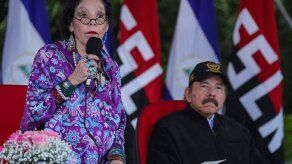 La vicepresidenta y el presidente de Nicaragua, Rosario Murillo y Daniel Ortega.