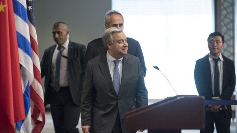 António Guterres se reunirá este viernes con Trump en la Casa Blanca