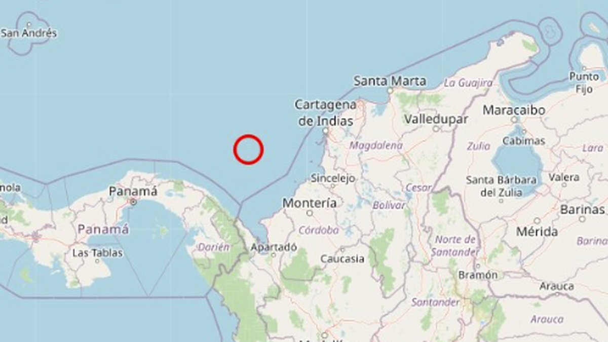 Reportan sismo de 4.5 en Panamá la madrugada de este lunes
