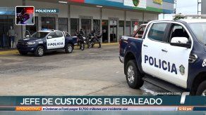 Hieren de bala a jefe de custodia de la cárcel de Chiriquí