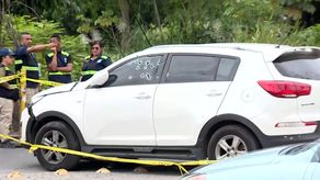 Una persona es asesinada en la vía Frangipani dentro de su auto.