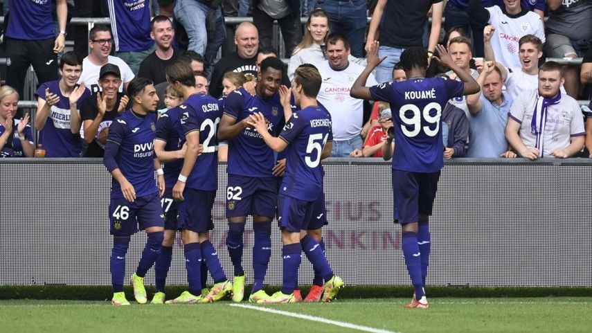 Michael Amir Murillo anota en la goleada del Anderlecht